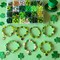 1870PCS St. Patrick’s Day Beads for Bracelet Jewelry Making Kit, Green Polymer Clay Beads Assorted Acrylic Pearl Bead Irish Shamrock Beads Leaf Clover Beads Charms for Necklace Earring DIY Craft Gifts